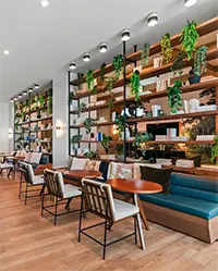 Hit the books in one of six private study lounges